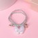 Hair gum "Alba" butterfly, 5 cm