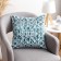 Decorative pillowcase 40x40 cm, Pattern Mint, 100% cotton