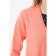 Cardigan female, size 42, coral color