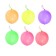 Shar Latex 18 ", Punch-Bull, pastel, set 25 pcs., Mix colors