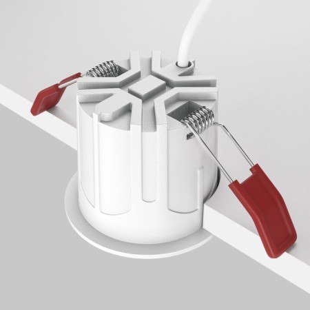 The built-in lamp Technical DL043-01-10W3K-D-RD-W, LED, 10 W, 65x65x52 mm, 500 lm, 3000k, white-5