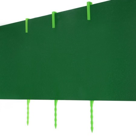 Pegs, h = 40 cm, set 10 pcs., Green, Greengo-2