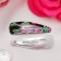 Invisibility for hair "Flower cherry" (set 12 pcs) 3 cm, mix