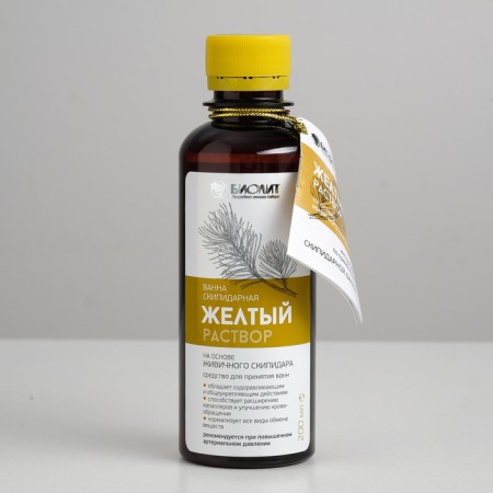 Lapidar Bath “yellow solution”, with increased blood pressure, 200 ml
