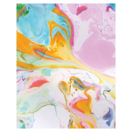 Pillow Roller "Colorful spray, decorative, size 16x45 cm-1