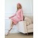 Women's dress, size 48, pink color