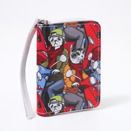 Children's wallet with lightning, colorful color