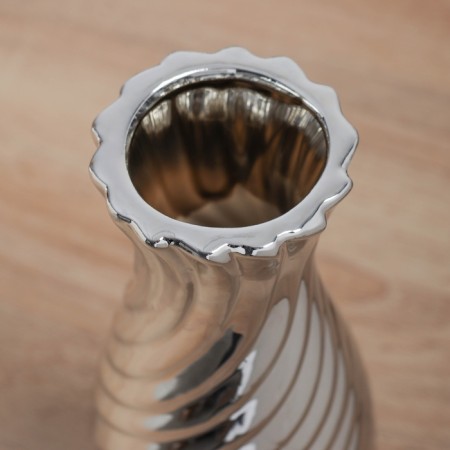 VAZ Coramics Table "Dario" Talia, 21.5x7.5 cm, silver-1