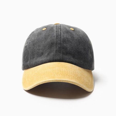 Male cap minaku, black/yellow color, rr 56-58-1