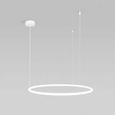 Светильник подвесной Eurosvet Float 90285/1, LED, 56 Вт, 3300/4200/6500К, 4200Лм, 960х900х1000 мм, пульт ДУ, цвет белый