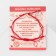 Bracelet-reinforcing "red thread" heart, color black gold, 13 cm