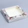 Folding box "New Year's Wreath", 20 x 20 x 4 cm, New Year