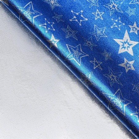Flogi foil film "Stars", 70 × 50 cm, blue