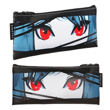 Penal Soft 1 department, 90x200, flat, artificial leather, universal, gray, color "Anime Eye"