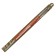 Right aluminum knitting needles with 35 cm/3.0 mm coating