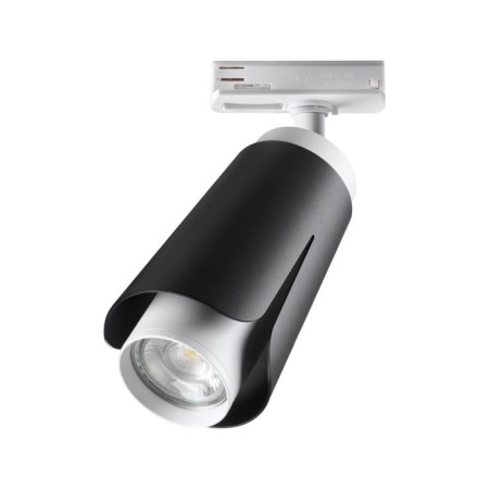 Tulip track lamp, 9W GU10, 1-F, black color-3