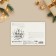 Mail card "Magic New Year!", Goose 10 x 15 cm, New Year