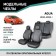 Autoshekhly for Toyota Aqua (P10), 2011-2021, rear row 40/60, eco-leather black