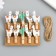 Decor for creativity wood "Procurep. Lama and cacti" set of 10 pcs 5x2x1.2 cm