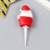 Decor for the creativity of Polystone "Grandfather Frost with a bag" 3x4.6 cm