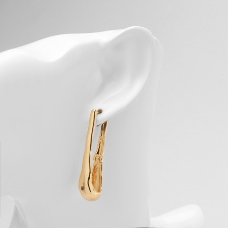 Earrings Metal "Bohemia" breeze, color gold-4