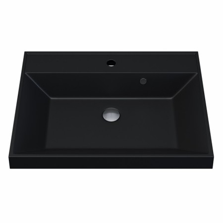 Sink uperwood Classic Quartz 60 cm, quartz, black matte, coal-4