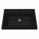 Sink uperwood Classic Quartz 60 cm, quartz, black matte, coal