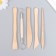 Tools for creativity set of 5 pcs wood, metal 8x14.5 cm