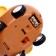 The inertial car "Cute deer", light, sound, beige color