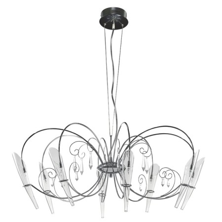 SCARABEO chandelier 8x35W G4 chrome 90x90 cm