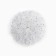Outlet. Bant for hair on elastic band, white, 11 cm, kitty Marie