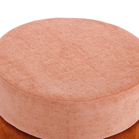 Norunn Pouffer, 480 × 480 × 450 mm, Shenill, Burgundy Color-2