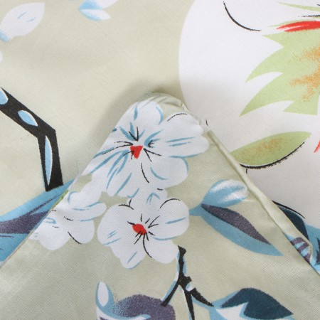 Bed linen 1.5sp saings and I Flower, 143x215cm, 145x214cm, 50x70cm-1pc, microfiber, 60g/m2-5
