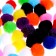 Porter-cap "Colored bombs", according to the methodology of Montessori