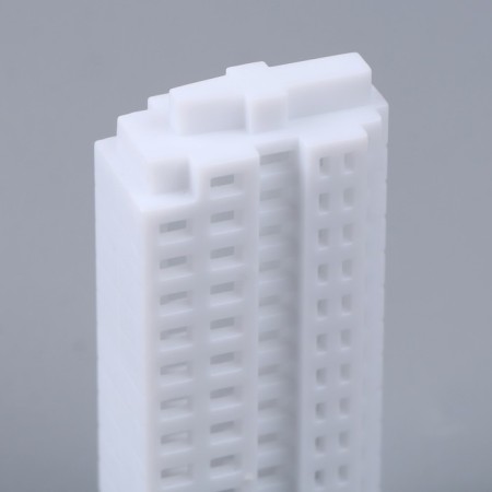 Model "Building" to extract layouts on a scale of 1: 800-2