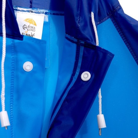 Children's raincoat "Machine", size M (110-120 cm)-4