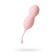 Intimate simulator 2 in 1 Eromantica ZEFYR silicone, pink color, 17.3 cm