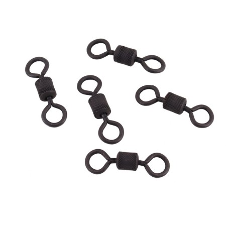 Namazu Pro Rolling Ribbed Swivel, Brass, Carbon, Test-125 kg, packaging 5 pcs.-2