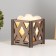 Salt lamp with Dimmer "Basket. Romb" Small 1.4 kg, 15W, 15x12x12 cm
