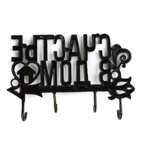 The wall -mounted Klynoye "Happiness to the House", 13.5 x 7.3 cm-3