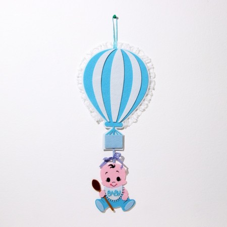 Decorative decoration (suspension) "Baby Boy" 22x22x53 cm-1