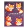 Diary for grades 1-4, "cute fox", integral (flexible) cover, matte lamination, selective varnish, 48 sheets
