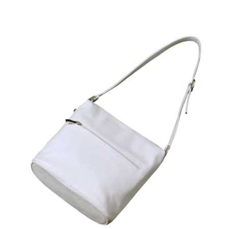 Cross-Bodi bag, lightning department, white color 24x22x111cm-2