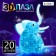 3D puzzle "Elephant", crystalline, 20 details, color mix
