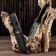Hunting knife "Sarych" steel - 50x14, handle - wood, 25 cm