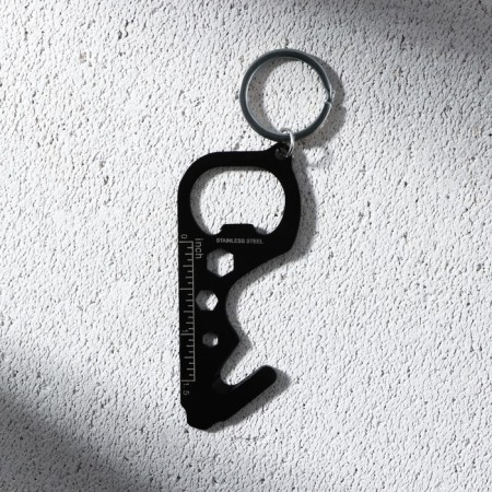Keychain for keys Multitula "Strength", 7.5 x 2.7 cm-5