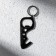 Keychain for keys Multitula "Strength", 7.5 x 2.7 cm