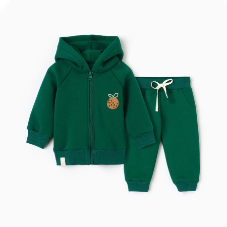 Costume: sweatshirt and pants crumb I am oranges r. 74-80, green