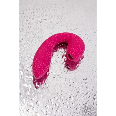 Satiffyer Sunray vibrator, with a vacuum-wave stimulator, 15 cm, silicone, pink color-8