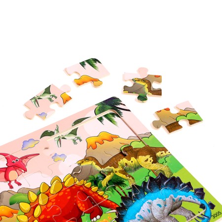 Puzzle "Dinosaurs", 30 details-3
